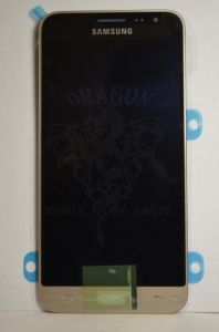 Дисплей Samsung J320 Galaxy J3 із сенсором Gold оригінал , GH97-18414B