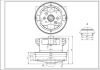 Двигун Samsung для пилососа VCM-M30AUAA DJ31-00125C 2400 W D=135 mm H=120 mm