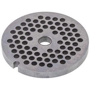 Решітка середня 4-6 mm з пазом 10003880 для м'ясорубки Bosch, Zelmer