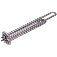 Тен відкритий для бойлера Kawai 2000W, L=310mm, фланець 64mm, анод M4