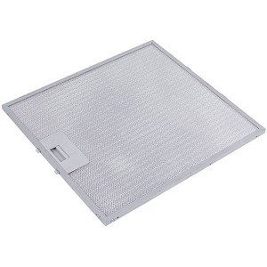 Фільтр жировий універсальний 288x310x8mm для витяжок (артикул: ASP000541, відстань між фіксаторами 45mm, між направляючими 76mm)