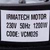 Двигун мийного пилососа IRMATECH MOTOR VCM026 D=143 mm H=176 mm 1200 W