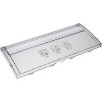 Ящик панель середній для морозильної камери Beko 4397311100 (445x190 мм, прозорий)