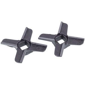 Набір ножів Zelmer для м'ясорубки ZMMA015X NR5 00631383, діаметр 46mm, товщина 9mm, квадратне отвір 9x9mm, одностороння заточка
