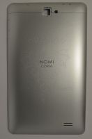 Задня кришка (панель) Nomi C070010 Corsa Сріблястий/Silver, оригінал