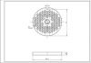 Сито 4mm для м'ясорубки Bosch, Zelmer (артикул 10003880)