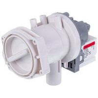 Насос (помпа) Askoll для пральної машини Bosch 00144487 (в зборі) 40 Вт, на 3 саморізи, контакти спарені ззаду