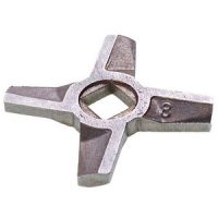 Ніж двосторонній для м'ясорубки Zelmer ZMMA028X (A863109.00) 10003883 D=55.5mm s=5mm Отвір=10x10mm