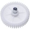 Шестерня з валом м'ясорубки Digital ASP000375 12x73mm, біла, 46 зубців