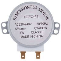 Двигун для мікрохвильової печі піддона 49TYZ-A2 240V 4W 5/6 об/хв H(шток)=14mm