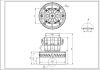 Двигун мийного пилососа SKL VAC057UN 1000 W D=144 mm H=169 mm