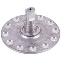 Опора фланця барабана для пральних машин Electrolux, Zanussi, D вала = 17mm 12 отворів x M5 (для підшипника 6203)