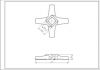 Ніж м'ясорубки Zelmer NR5 00631383 D=47mm s=9mm Отвір=9.5x9.5mm